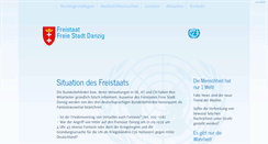 Desktop Screenshot of freistaat-danzig.com